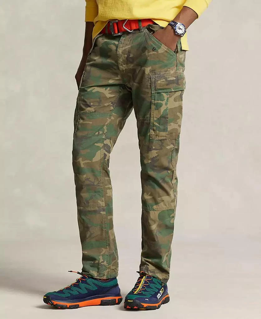 Ralph Lauren Men's Slim-Fit Camo Canvas Cargo Pants 1