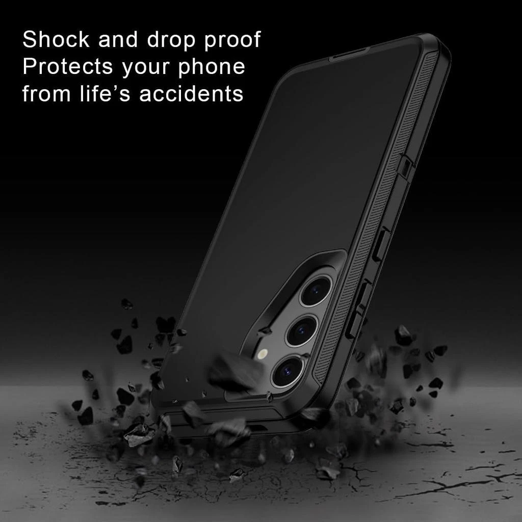 ENTRONIX Entronix Case Compatible with Galaxy S25 FE - Triple-Layer Heavy Duty Protection 4