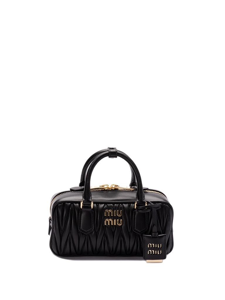 Miu Miu Miu Miu `Arcadie` Matelassé Nappa Leather Bag