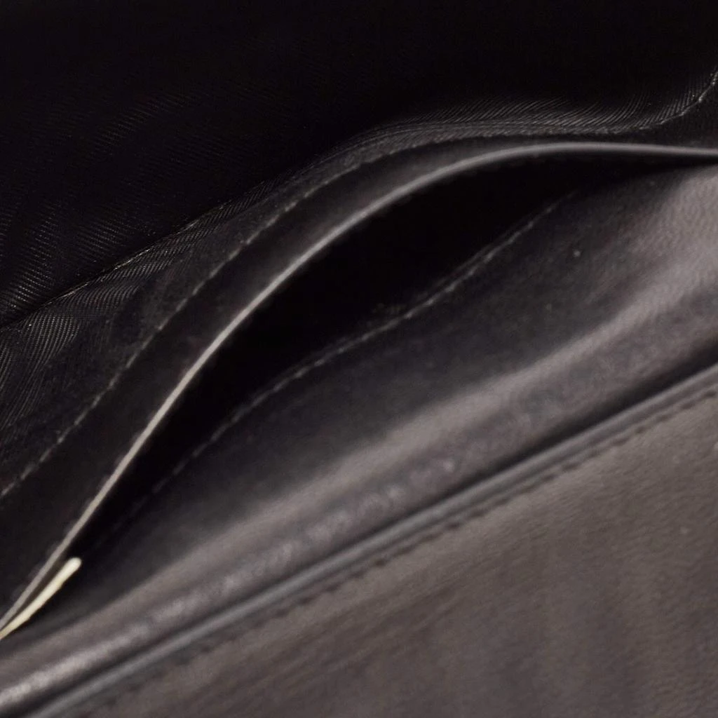 Bottega Veneta Bottega Veneta Black Intrecciato Leather Flap Continental Wallet 8