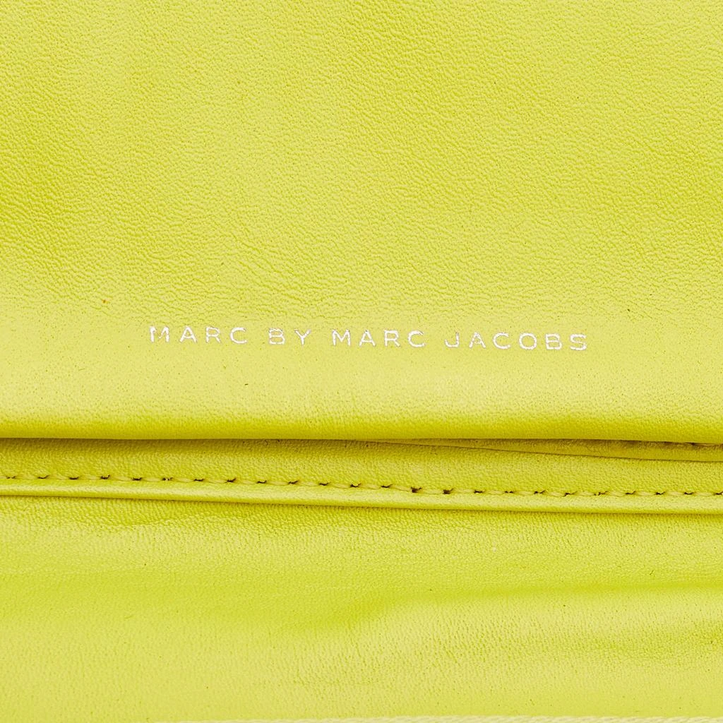 Marc Jacobs Marc by Marc Jacobs Yellow Quilted Leather Zip Around Wallet 7
