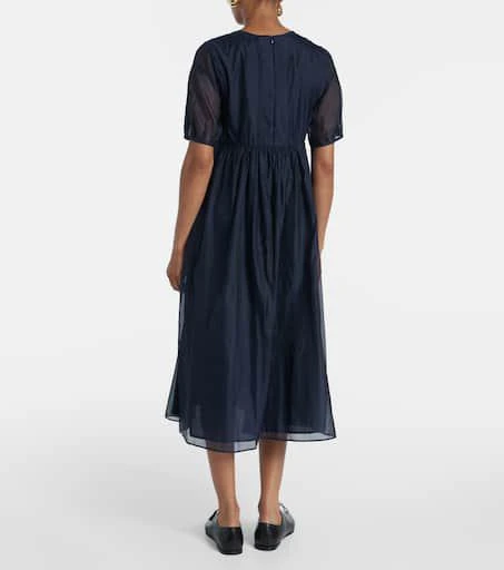 Max Mara Fatoso silk-blend organza midi dress 3
