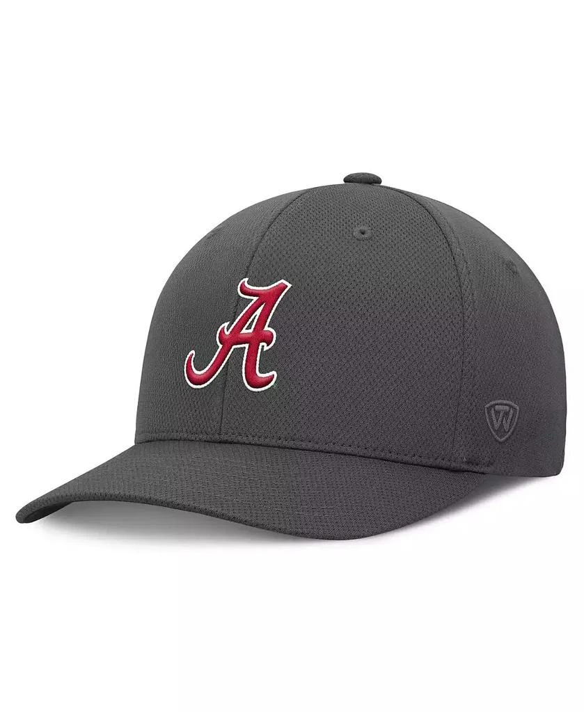 Top of the World Men's Charcoal Alabama Crimson Tide Reflex Logo Flex Hat 3