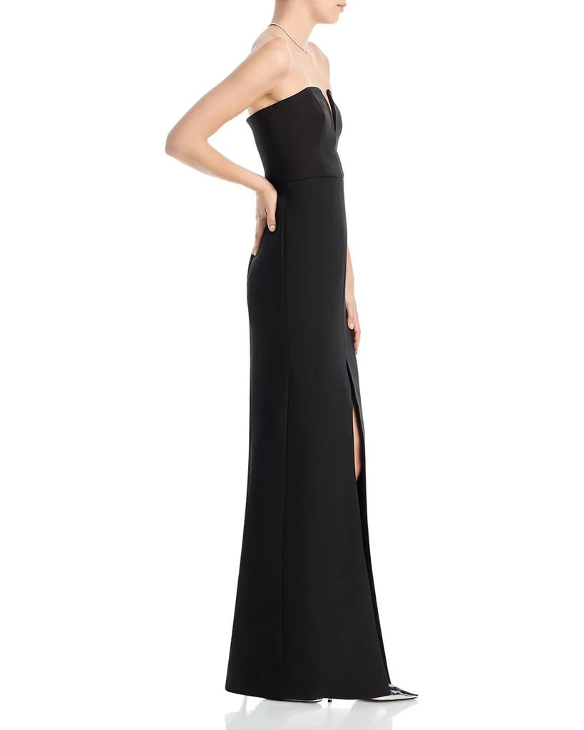 BCBG Strapless Crepe Gown - Exclusive 8