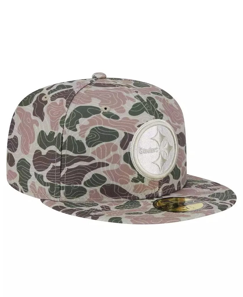 New Era Men's Pittsburgh Steelers Geo Camo 59FIFTY Fitted Hat 4