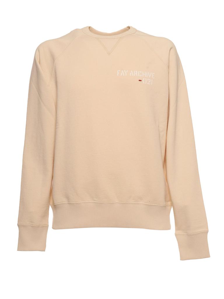 Tシャツ・カットソー Fay Cappuccino cotton blend shirt (MDM0446276TRR5 C807) FAY Cappuccino cotton blend shirt - Shirts - BeyondStyle