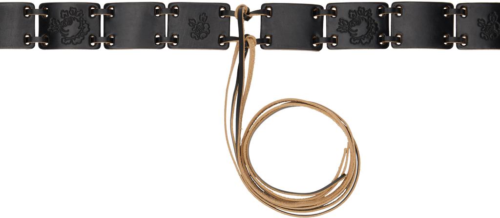 キーホルダー・キーリング OUR LEGACY \"Udon Ladon\" keychain Our Legacy - Ladon Black Leather