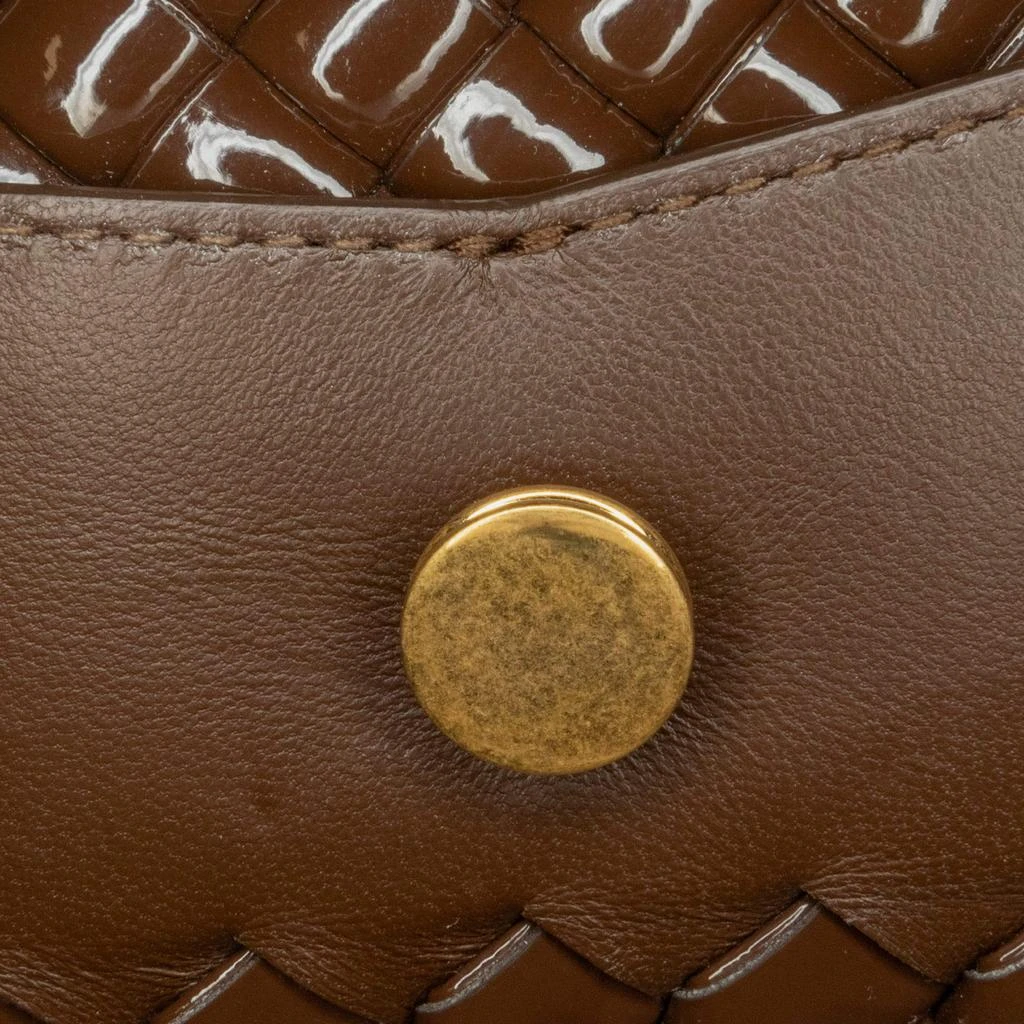 Bottega Veneta Bottega Veneta Brown Intrecciato Leather Patti Shoulder Bag 7