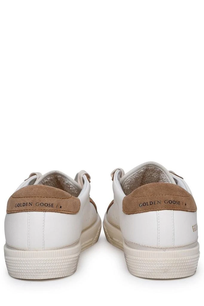 Golden Goose Kids Golden Goose Kids May Star Distressed-Effect Low-Top Sneakers 4