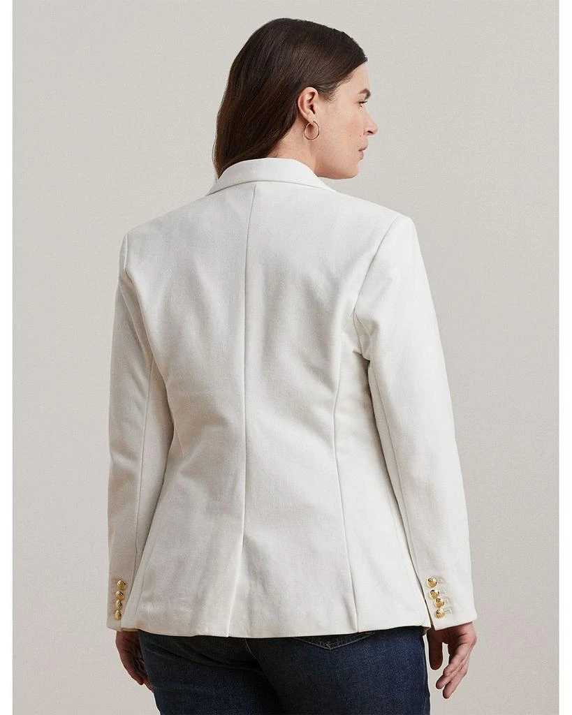 Ralph Lauren Plus Bullion Jacquard Blazer 3