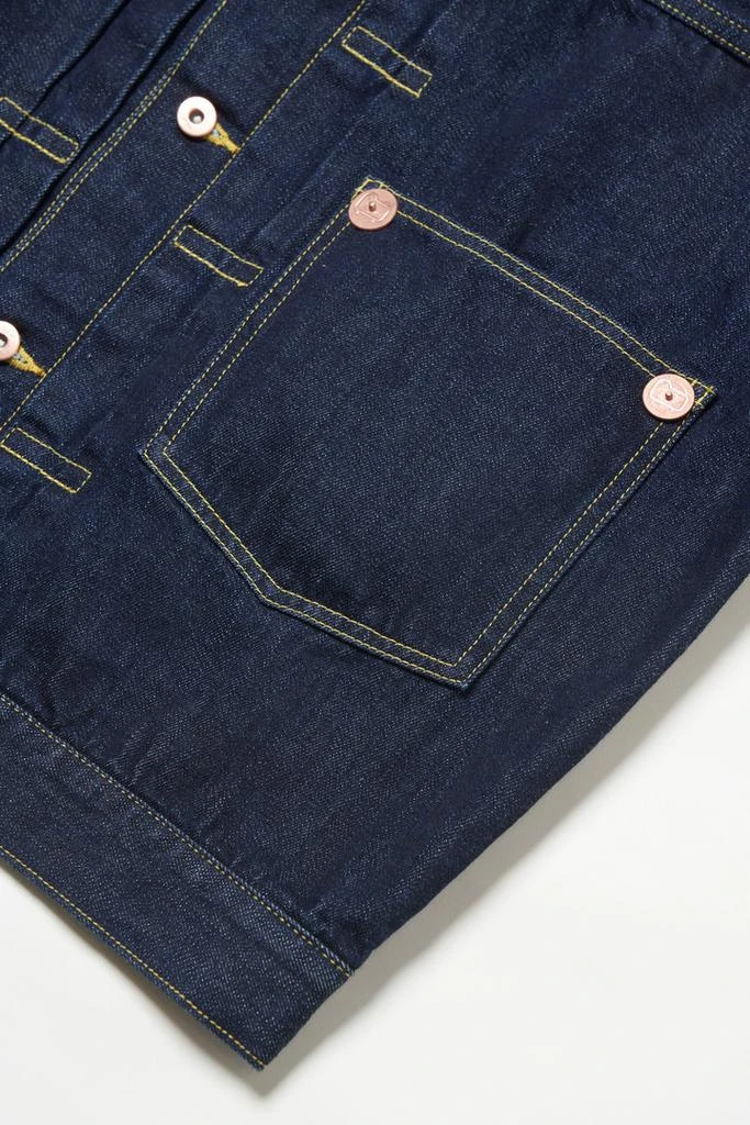 Woolrich Jacket in Pure Cotton Denim - Unisex - Blue 5