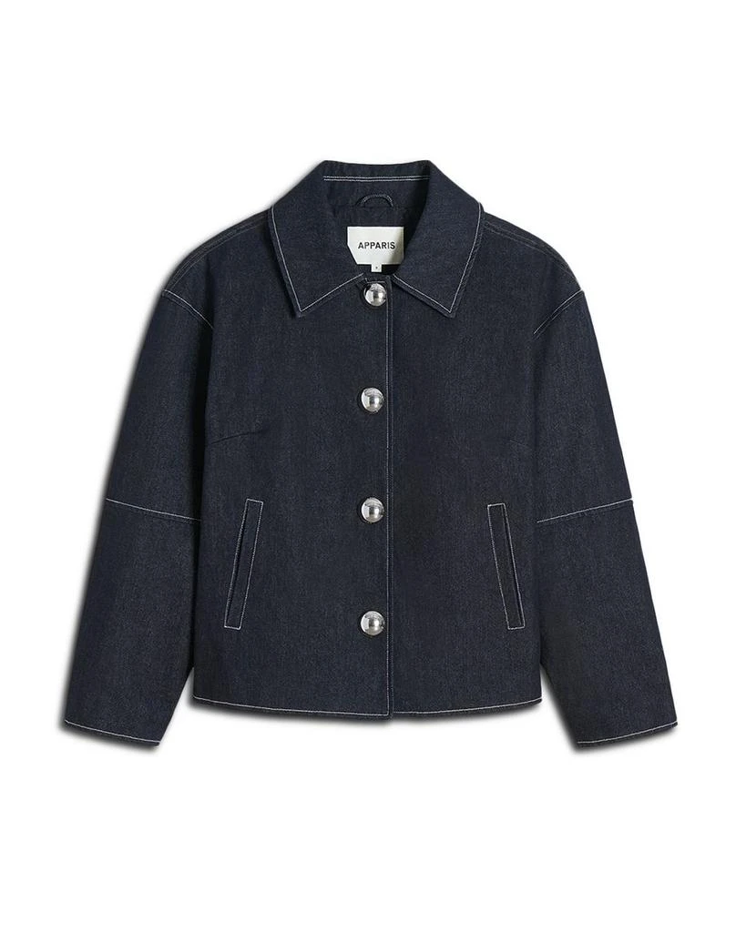 Apparis Indio Faux Leather Cropped Jacket 5