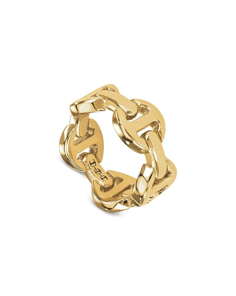 Hoorsenbuhs 18K Yellow Gold Heritage Classic Link Ring 1