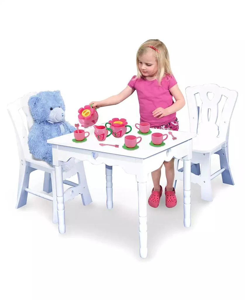 Melissa & Doug Melissa & Doug Butterfly Tea Set (15 pcs) - Play Food Accessories 7
