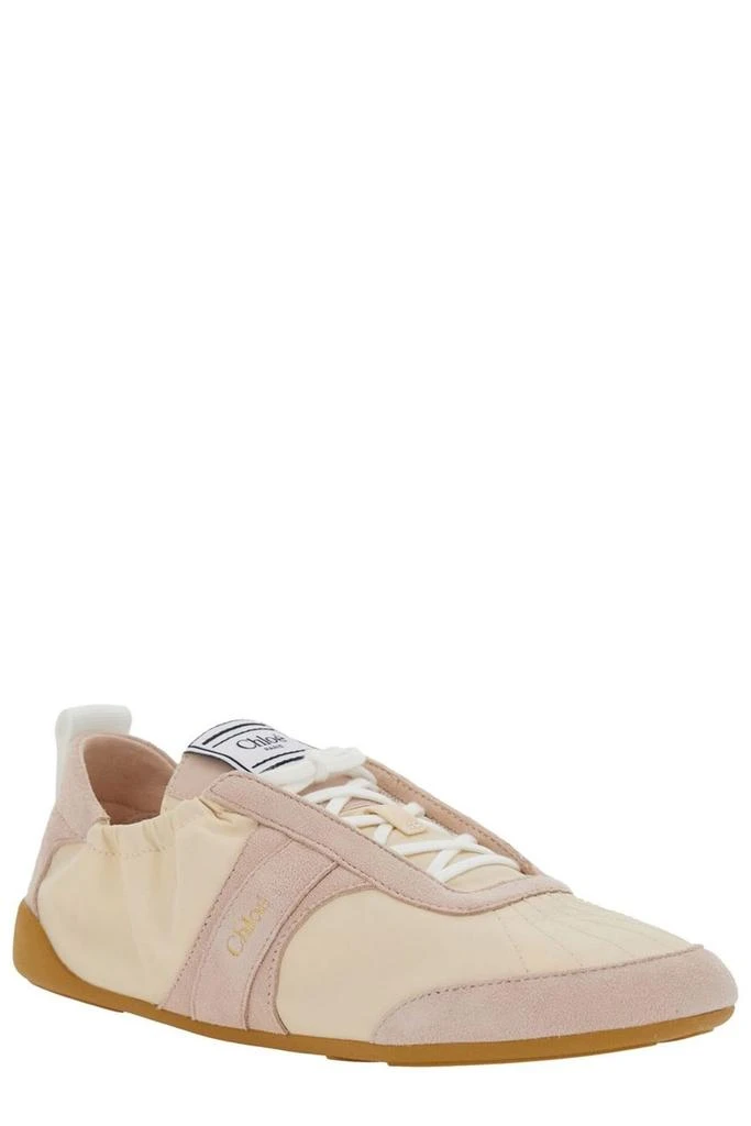 Chloé Chloé Kick Panelled Lace-Up Sneakers 2