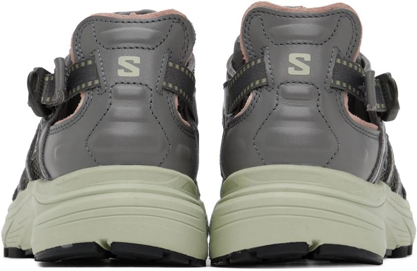 Salomon Gray Techsonic Sneakers 2