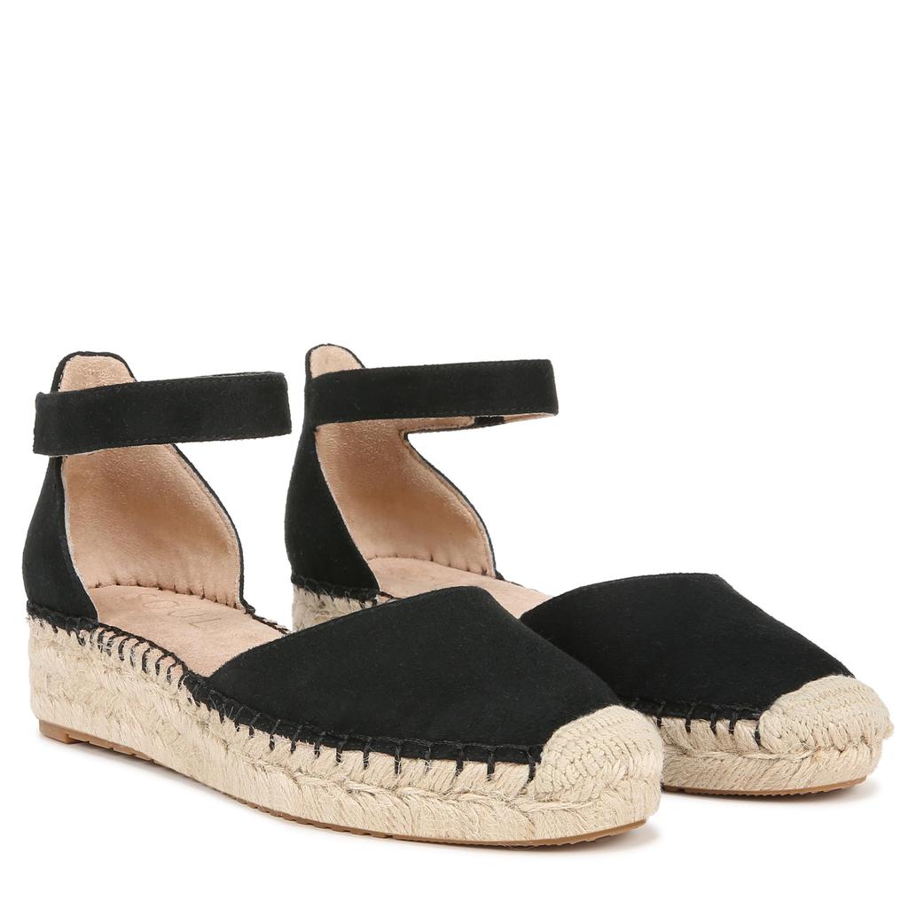 Naturalizer Wren Ankle Strap Low Heel Espadrille