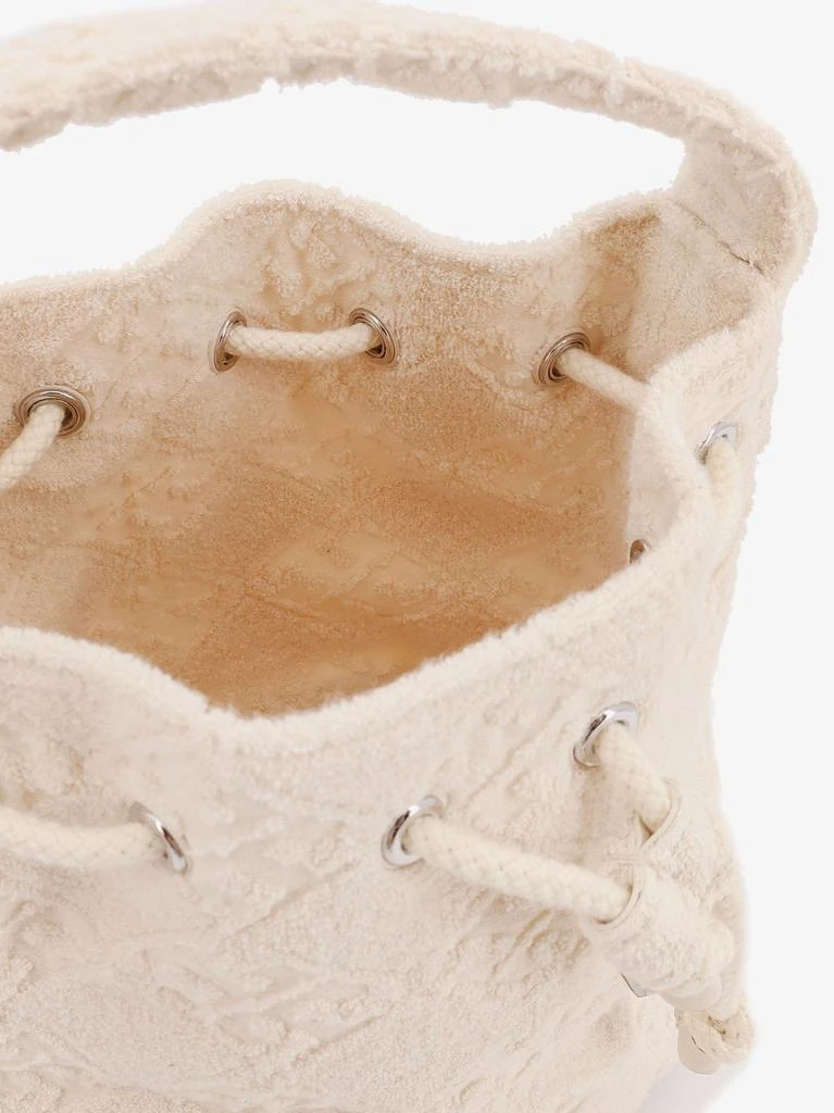 Tory Burch T Monogram Terry Mini canvas bucket bag 4