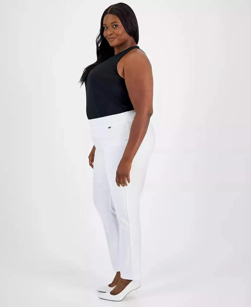INC International Plus Size Bengaline Skinny Pants, Created for Macy's 3