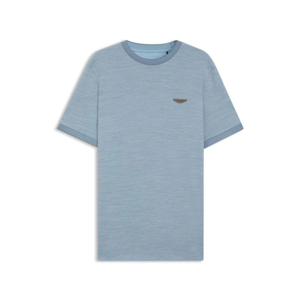 Hugo Boss x ASTON MARTIN T-shirt in wool-cotton jacquard