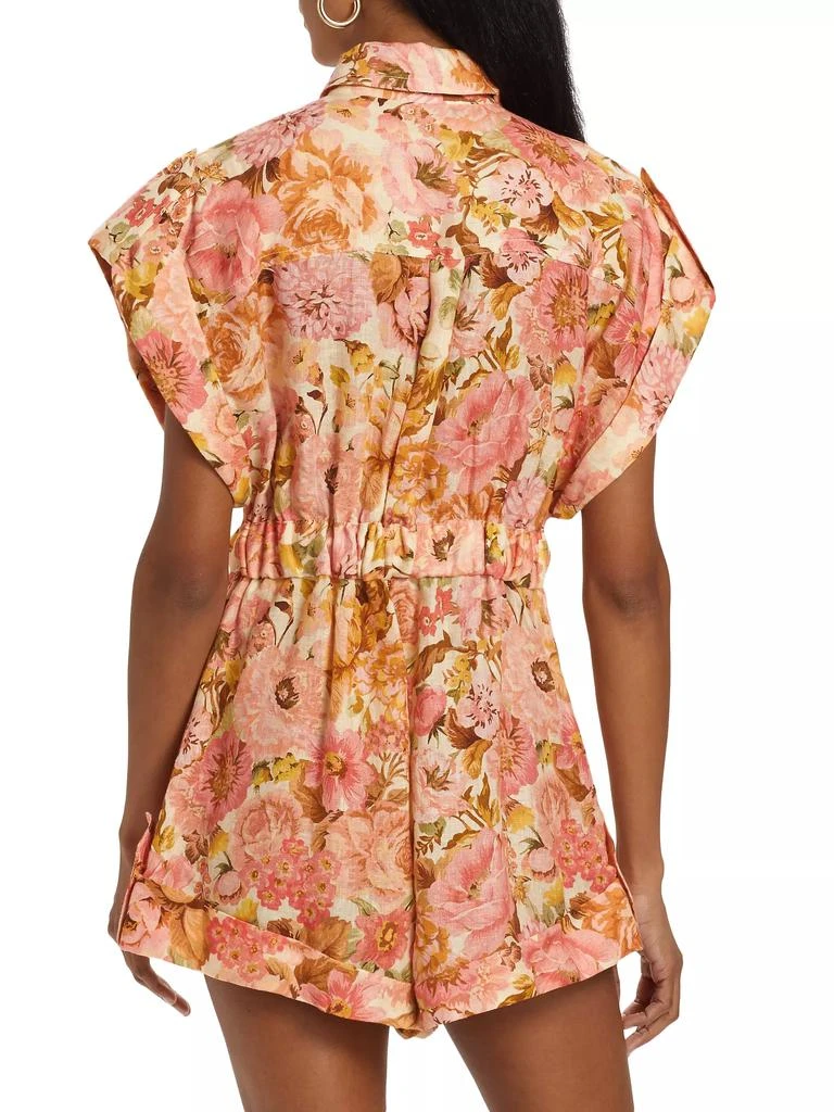 Zimmermann Golden Cuffed Romper 5