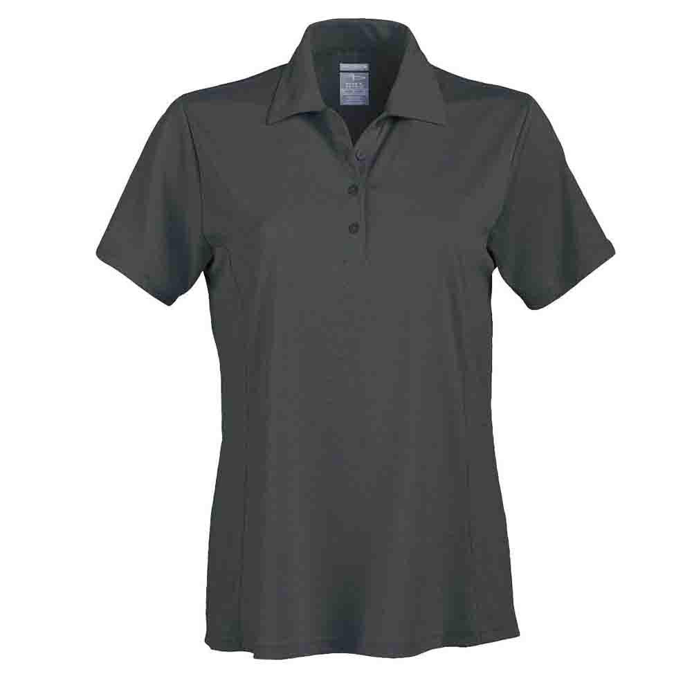 Page & Tuttle Solid Heather Short Sleeve Polo Shirt