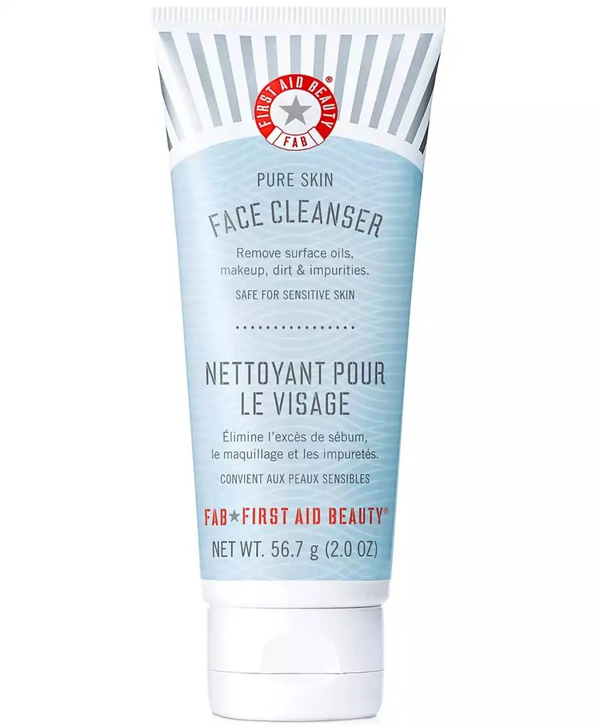 First Aid Beauty Pure Skin Face Cleanser, 11 oz. 1