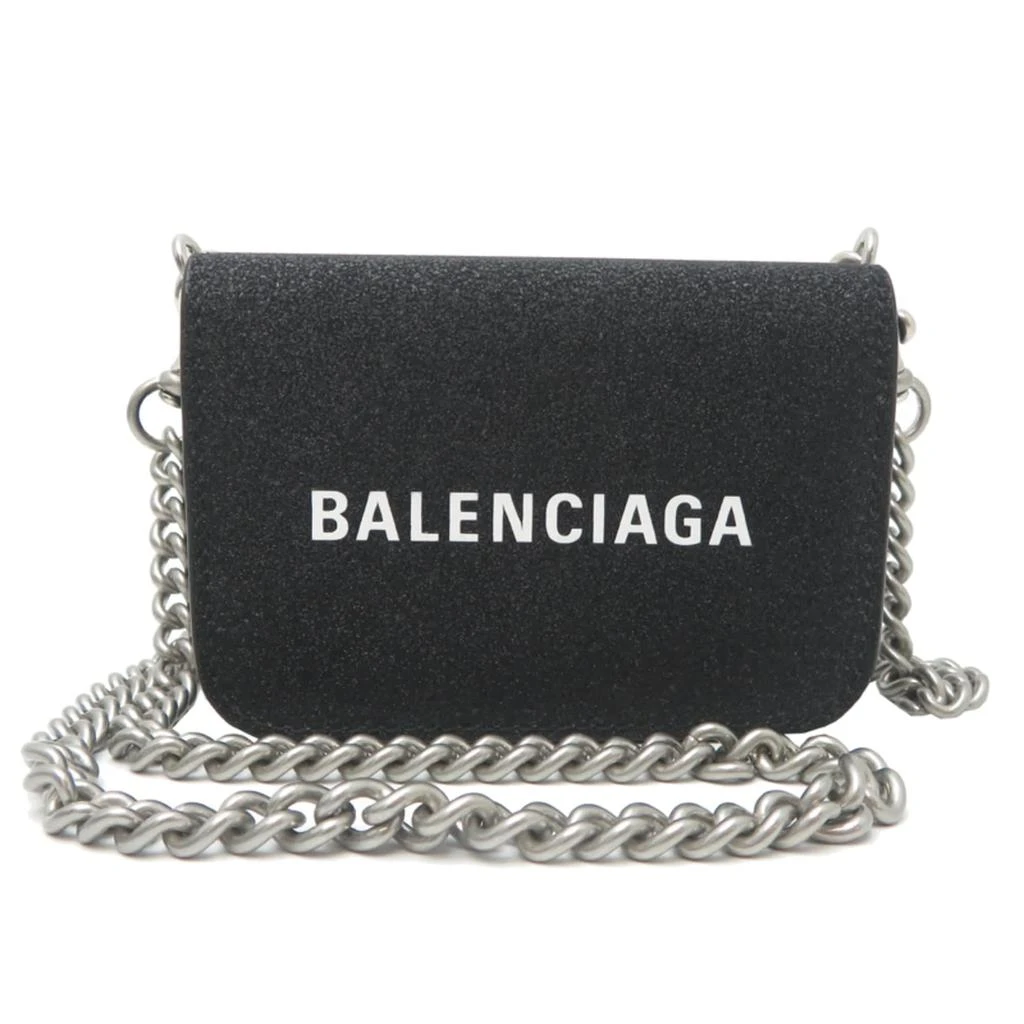Balenciaga Leather Chain/Shoulder Wallet (Pre-Owned)
