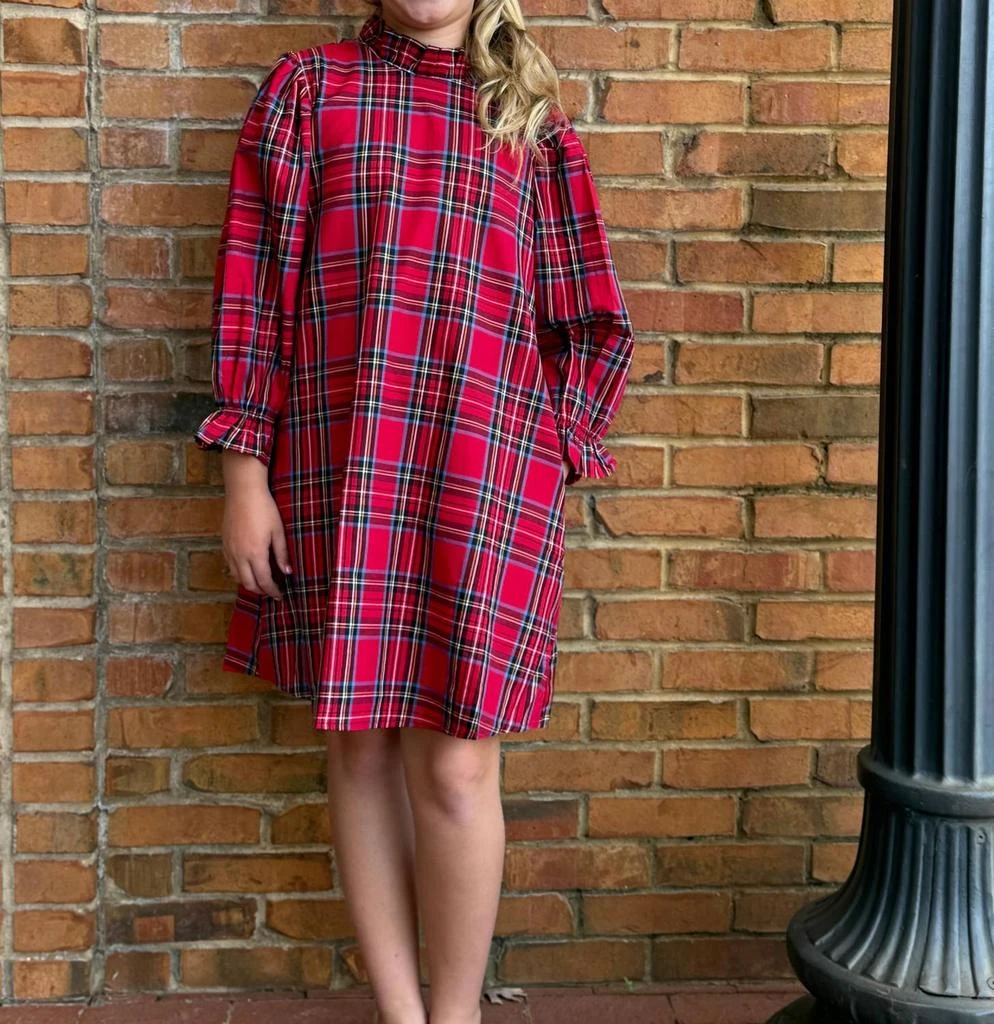 j.marie J.Marie - The Hollin Long Sleeve Bow Tween Dress