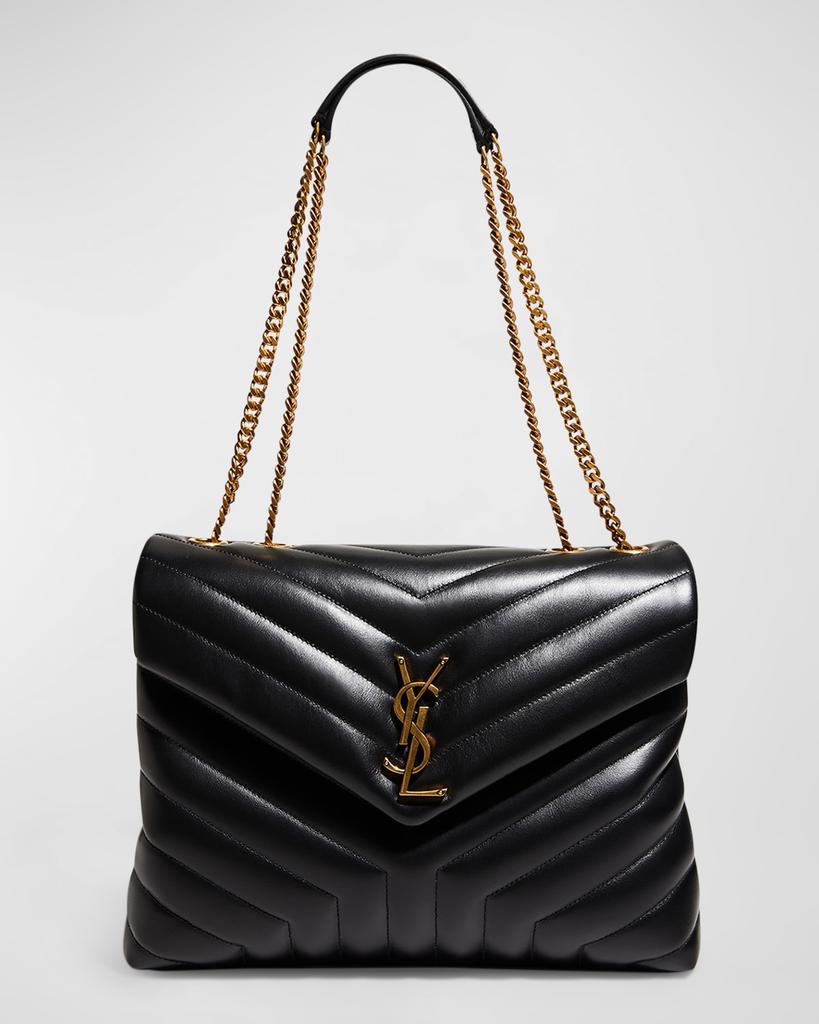 Yves Saint Laurent Loulou Medium YSL Shoulder Bag in Quilted