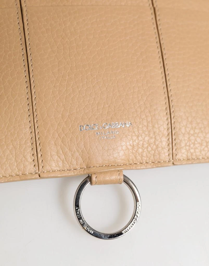 Dolce 
Gabbana Calfskin Leather Large Crossbody Card Holder Men
s Wallet 2