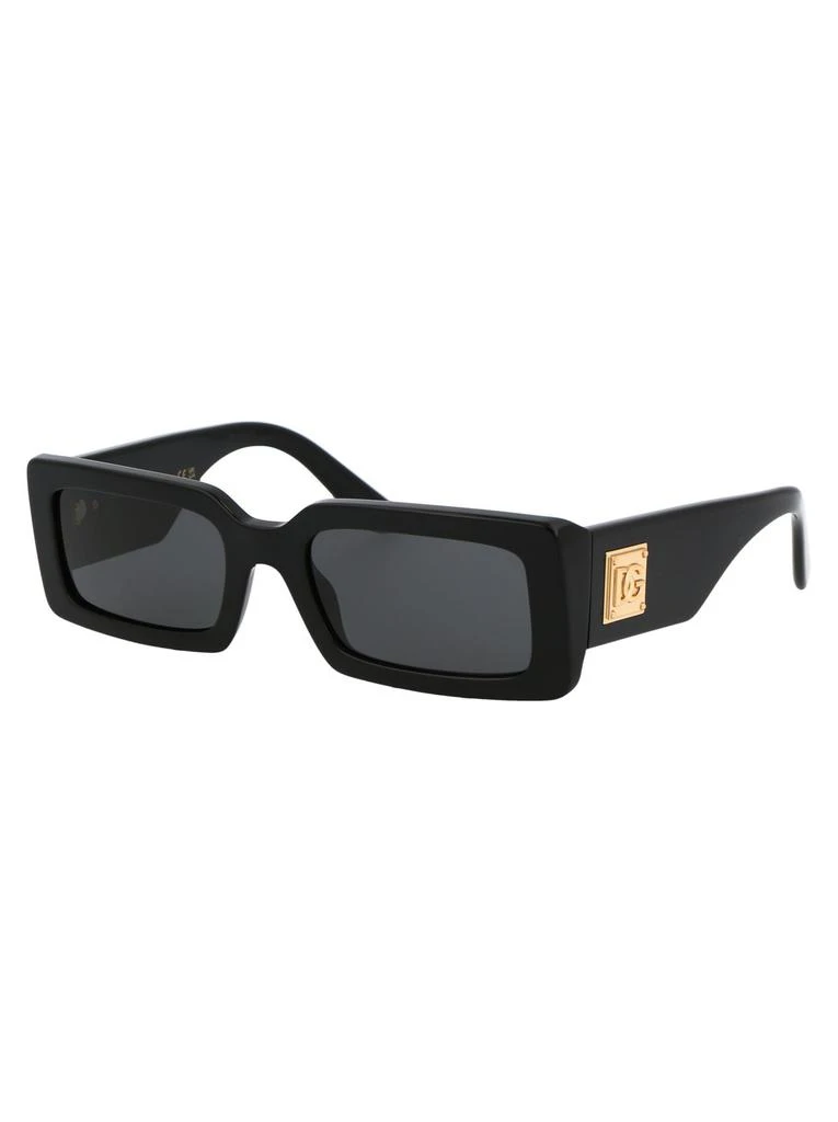 Dolce & Gabbana Eyewear Dolce & Gabbana Eyewear Rectangle-Frame Sunglasses 2