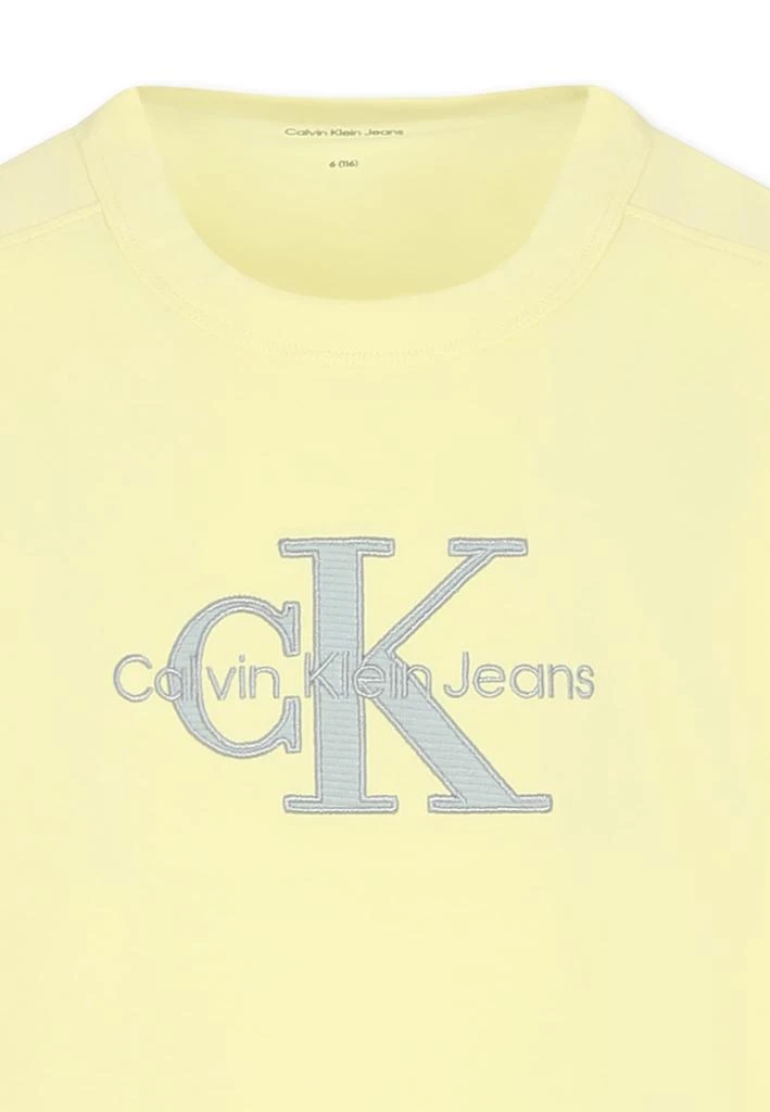 Calvin Klein Yellow T-shirt For Boy With Logo 3
