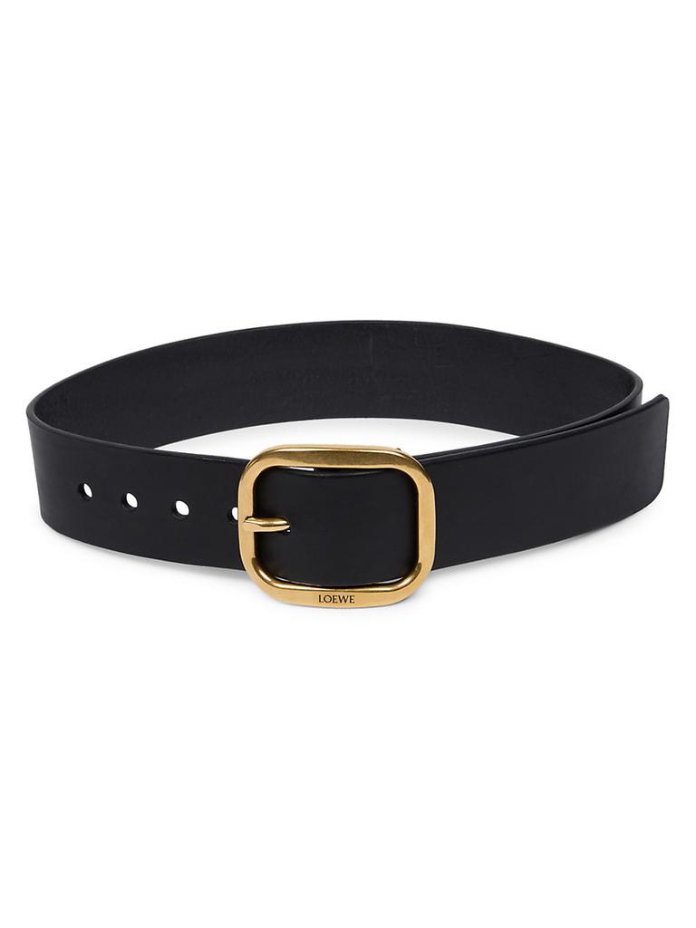 【Loewe】 Pebble Anagram leather belt Loewe | Pebble Belt – Kirna Zabête