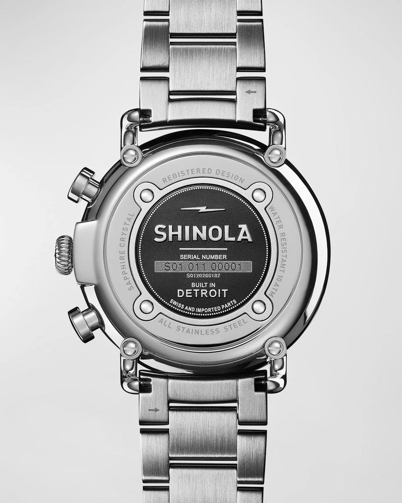 Shinola Men's Runwell 2 Chronograph Bracelet Watch, 41mm 2