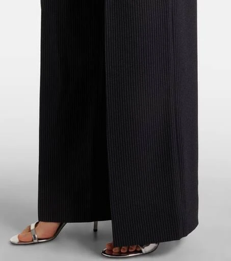 Isabel Marant Romina striped crêpe wide-leg pants 5