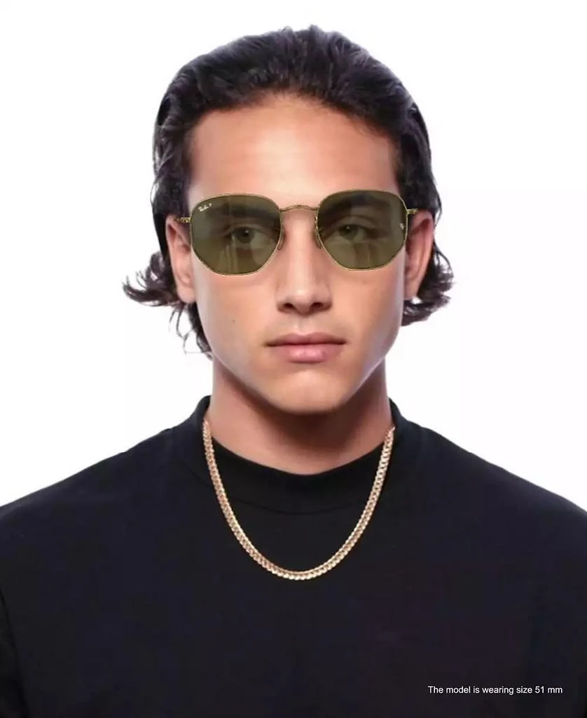 Ray-Ban Sunglasses, RB3548N HEXAGONAL FLAT LENSES 6