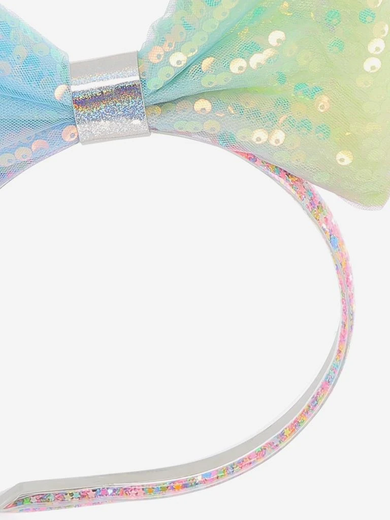 Billieblush Girls Sequin Bow Headband in Multicolour 3