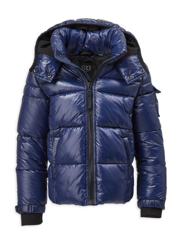 SAM. Boy’s Glossy Hooded Puffer Jacket