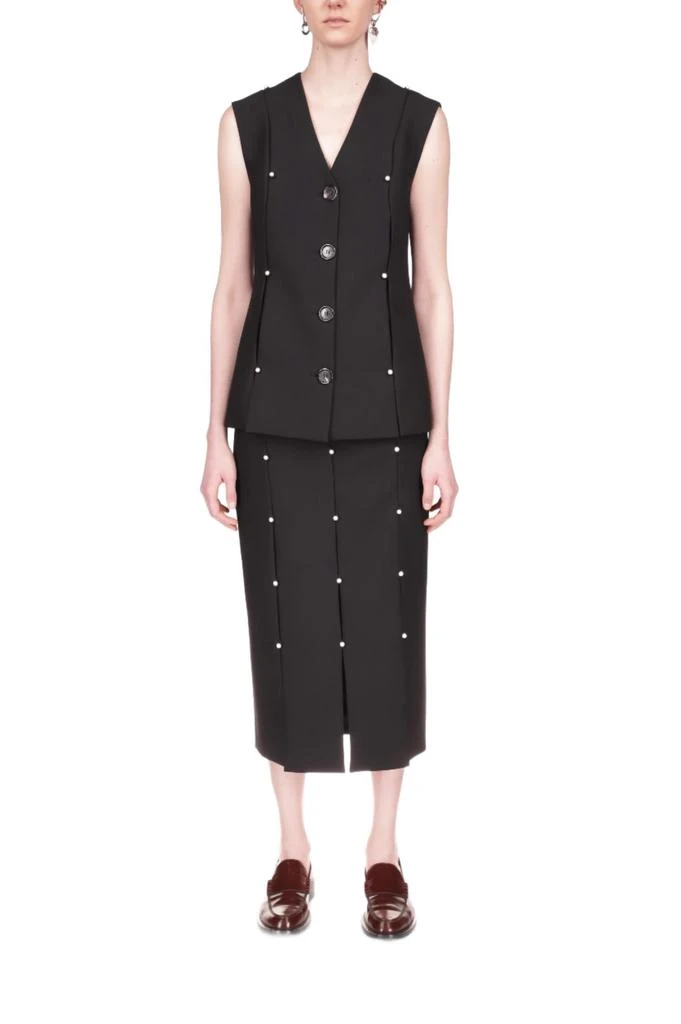 Marina Moscone Marina Moscone - Carwash Tubino Pearl Midi Skirt 5