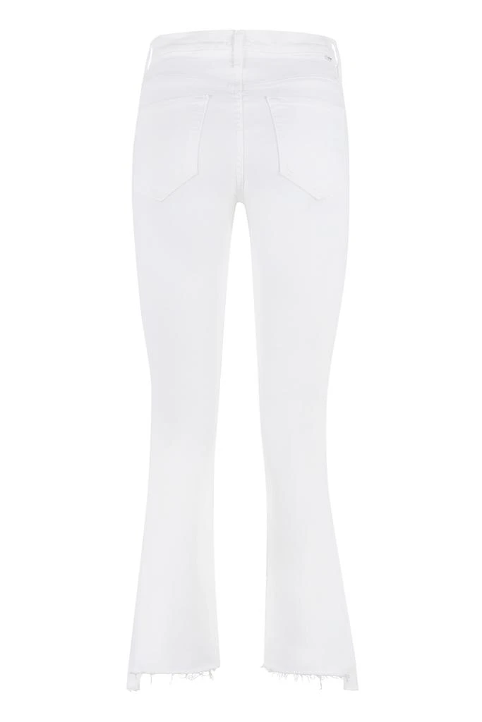 MOTHER INSIDER CROP STEP FRAY DENIM JEANS 2