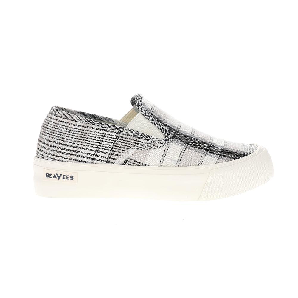 SeaVees Baja Plaid Slip On Platform Sneakers