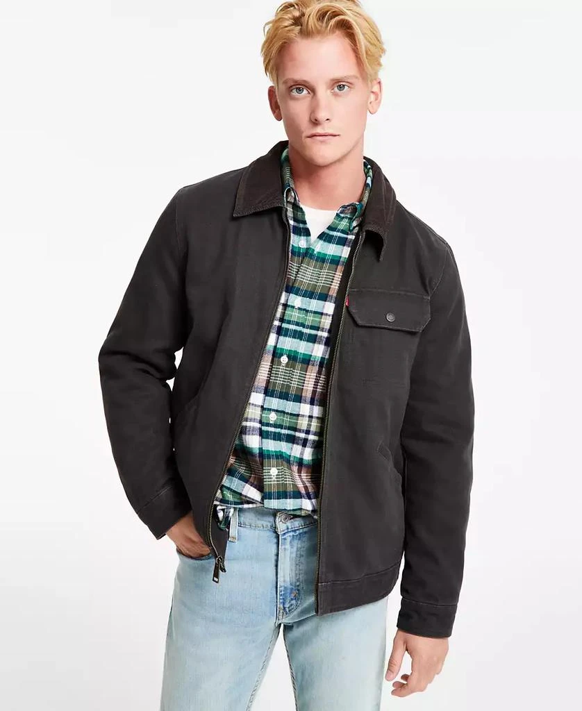 Levi's Levi’s® Men's Cotton Canvas Zip-Front Utility Jacket 1