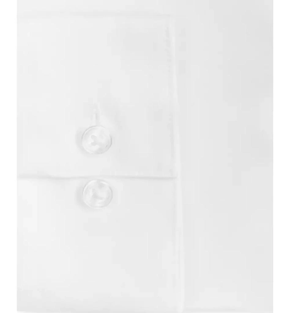 Calvin Klein Men's Slim-Fit Non-Iron Herringbone Dress Shirt 4