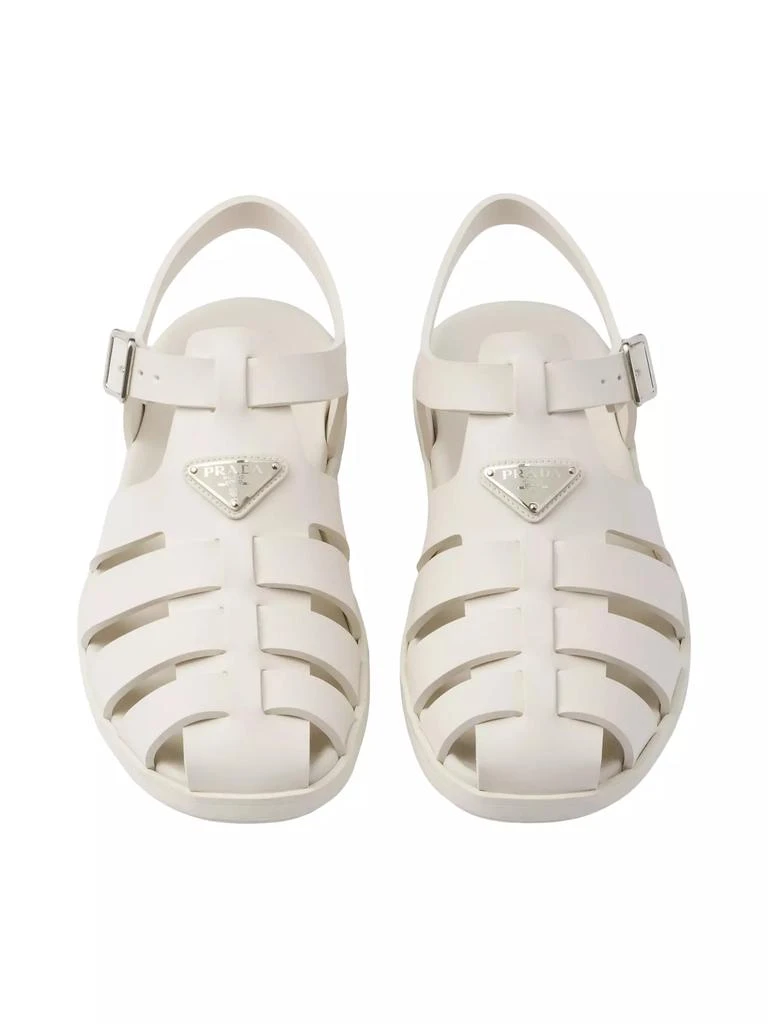 Prada Rubber Fisherman Sandals 2