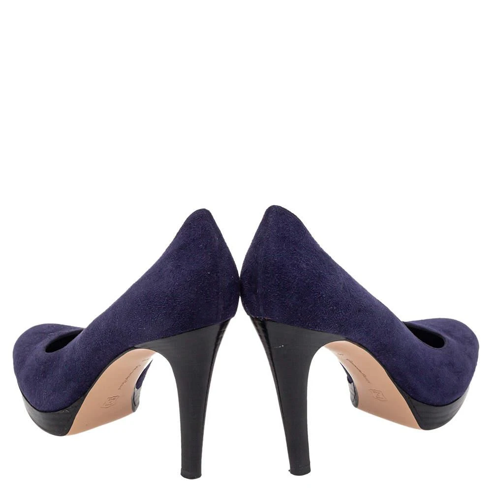 Gianvito Rossi Gianvito Rossi Blue Suede Pumps Size 40 5