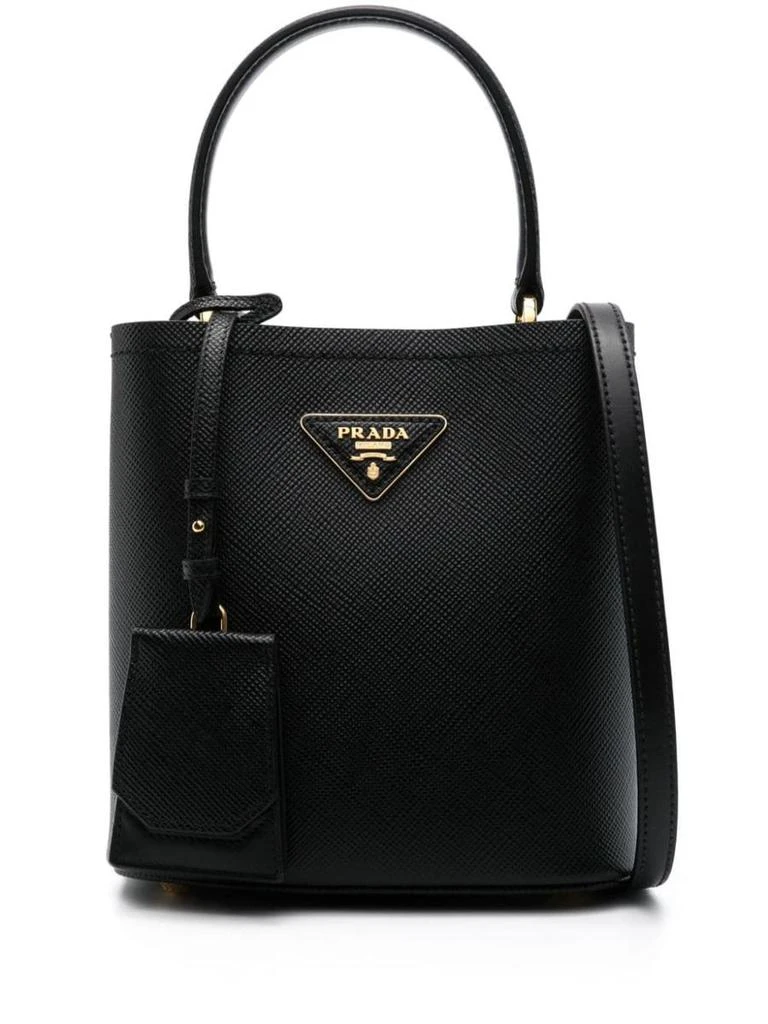 Prada Prada Small Leather Bucket Bag 1