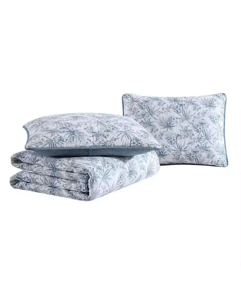 Tommy Bahama CLOSEOUT! Pen And Ink Reversible 3 Piece Quilt Set 4