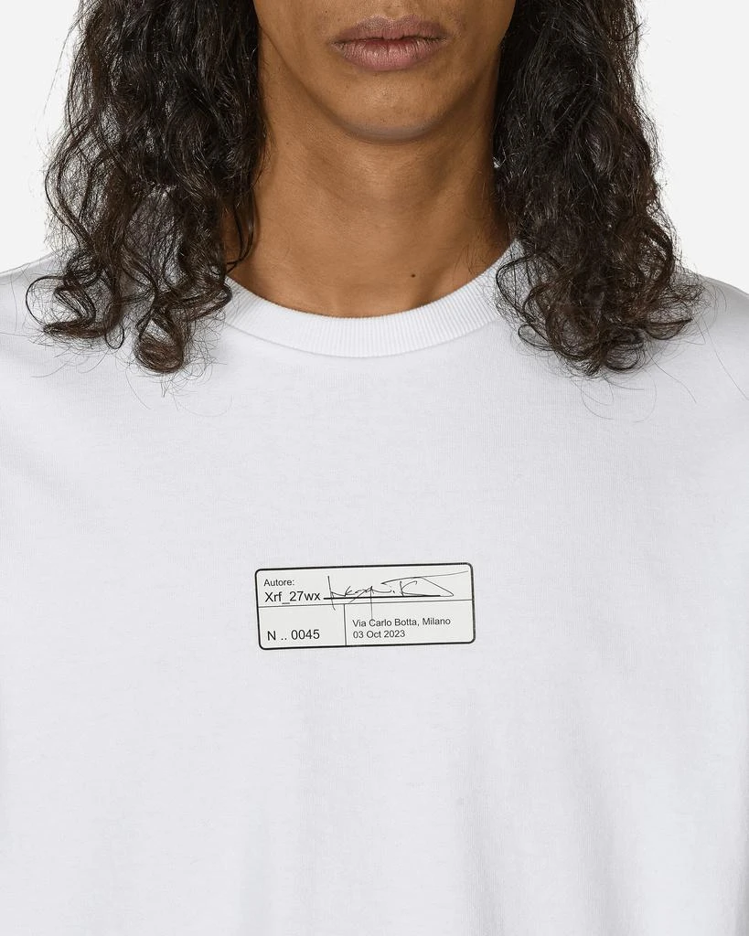 GR10K Incognito 8Oz Longsleeve T-Shirt White 5