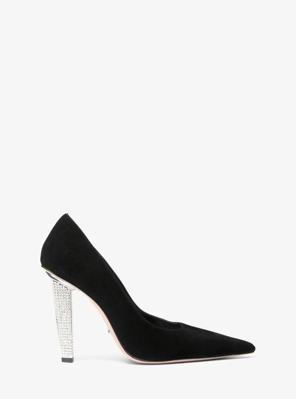 Michael Kors Halle Suede Pump 2